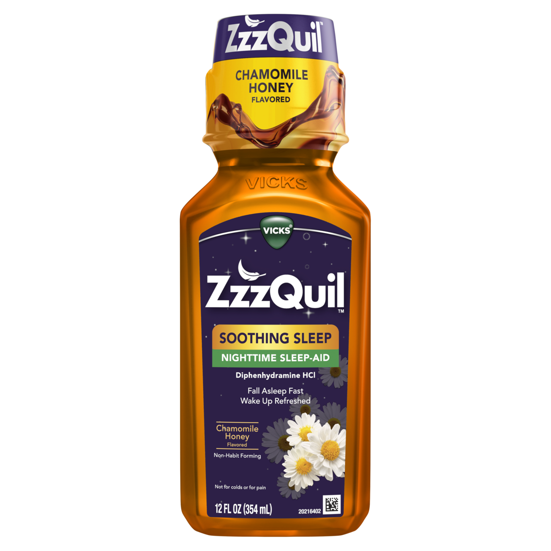 Non-habit-forming Soothing Liquid Sleep Aid | ZzzQuil
